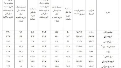 تورم تولیدات مرغداری‌ها کم شد